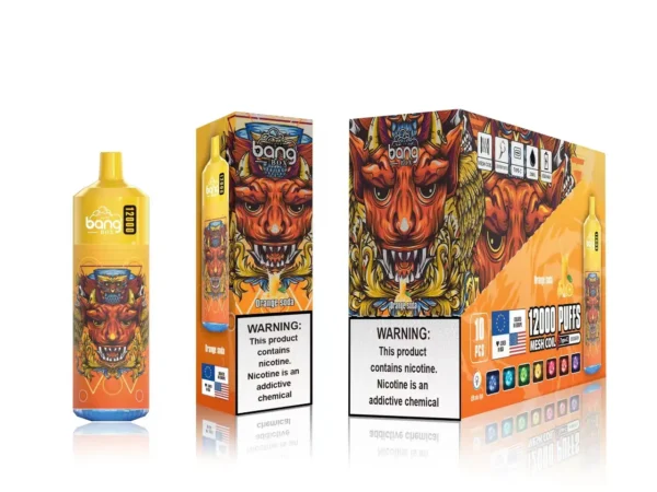 Bang Box 12000 Puffs 0% 2% 3% 5% Nikotin Újratölthető Eldobható Vape Nagyker - HoldVape - 9