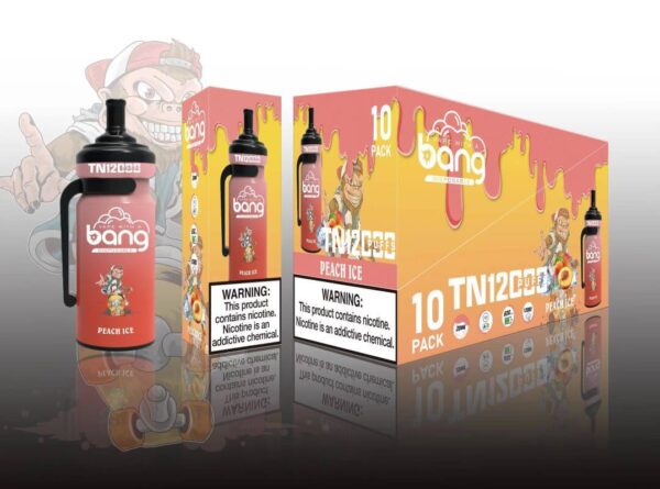 Bang Tn 12000 Puffs 0% 2% 3% 5% Nikotin Eldobható Vape eredeti E Cigaretta Nagyker - HoldVape - 2