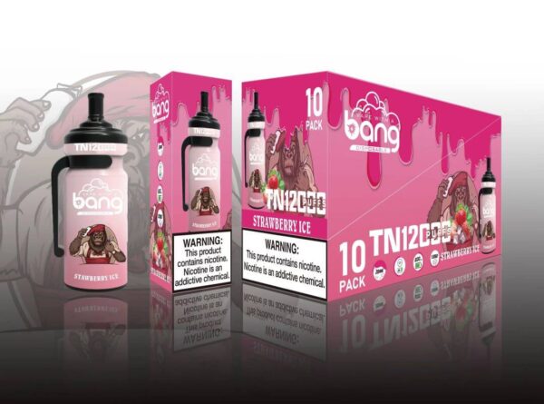 Bang Tn 12000 Puffs 0% 2% 3% 5% Nikotin Eldobható Vape eredeti E Cigaretta Nagyker - HoldVape - 6