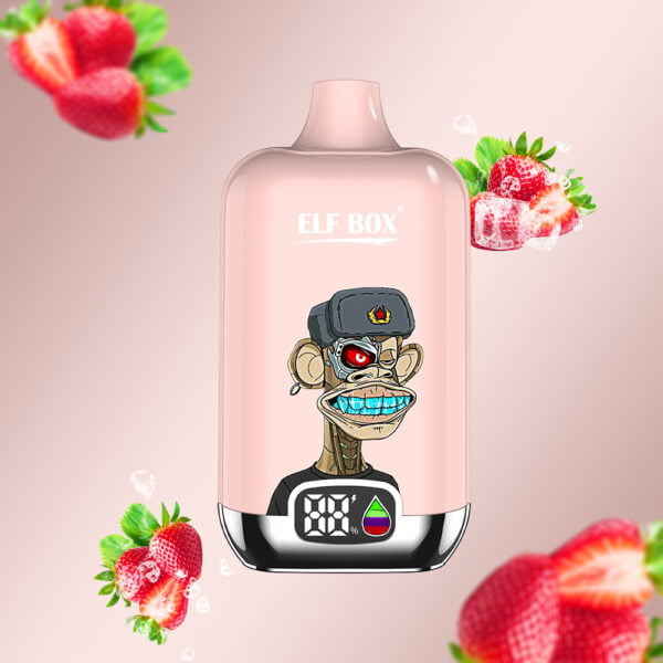 ELF doboz digitális 12000 puff 0% 2% 3% 5% Nikotin LED kijelző Eldobható Vape Nagyker - HoldVape - 5