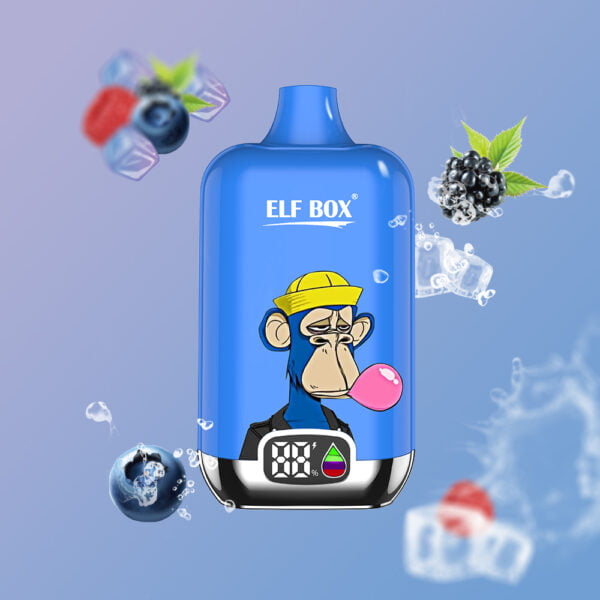 ELF doboz digitális 12000 puff 0% 2% 3% 5% Nikotin LED kijelző Eldobható Vape Nagyker - HoldVape - 14