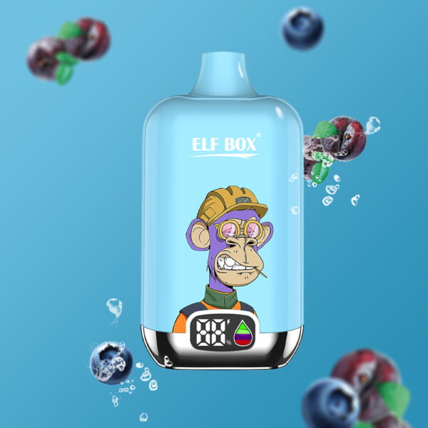 ELF doboz digitális 12000 puff 0% 2% 3% 5% Nikotin LED kijelző Eldobható Vape Nagyker - HoldVape - 13