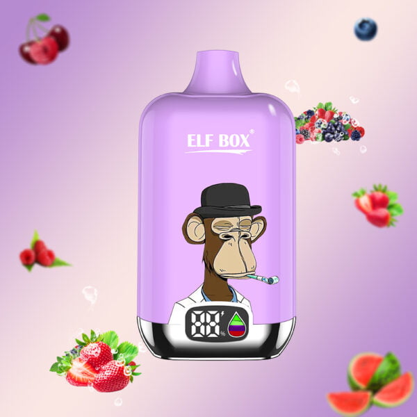 ELF doboz digitális 12000 puff 0% 2% 3% 5% Nikotin LED kijelző Eldobható Vape Nagyker - HoldVape - 7