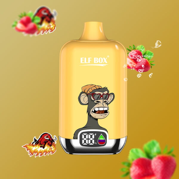 ELF doboz digitális 12000 puff 0% 2% 3% 5% Nikotin LED kijelző Eldobható Vape Nagyker - HoldVape - 6