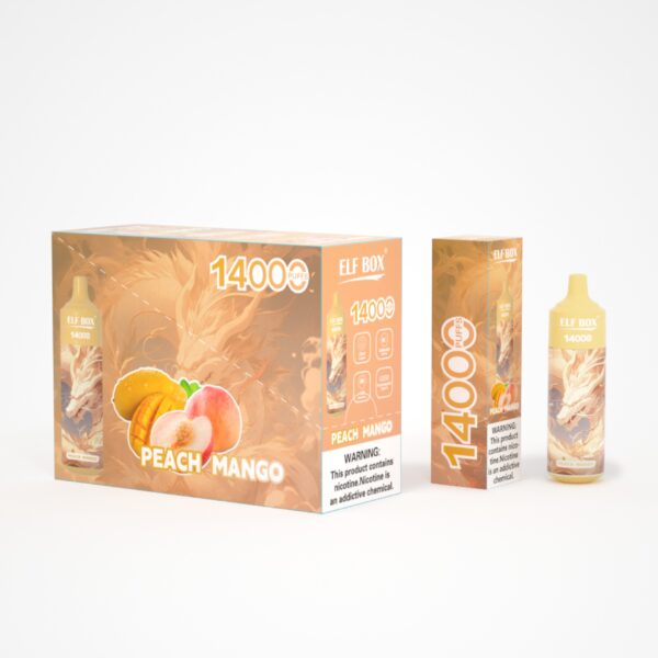 ELF BOX 14000 Puffs 0%/2%/3%/5% Nikotin újratölthető eldobható Vape nagykereskedés - HoldVape - 8