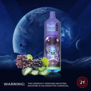 RandM Tornado 9000 Puffs 0% 2% 3% 5% Nikotin eldobható Vape nagykereskedés - HoldVape - 12