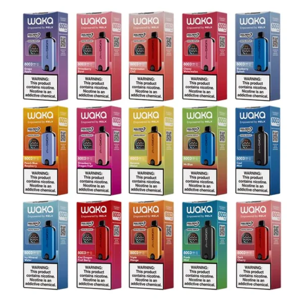WAKA soPro DM8000i 8000 Puffs 3% 5% Nikotin Eldobható Vape Nagyker - HoldVape - 23