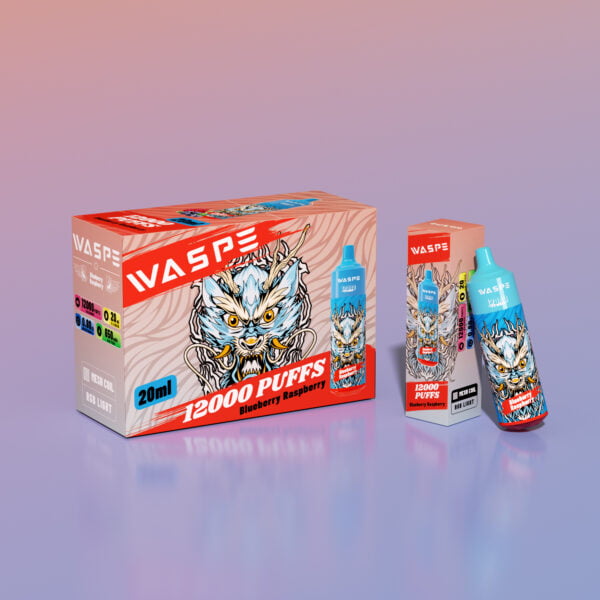 WASPE 12000 PUFFS 0% 2% 3% 5% Никотиновый одноразовый вейп оптом - HoldVape - 13