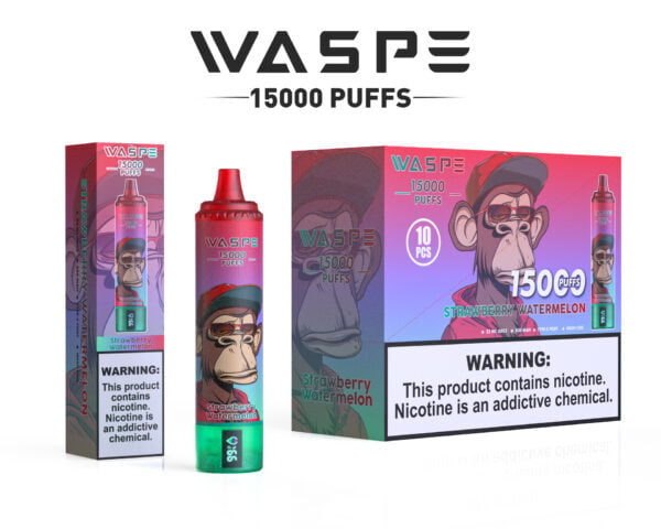 WASPE 15000 PUFFS 0% 2% 3% 5% Nikotin eldobható Vape nagykereskedés - HoldVape - 9