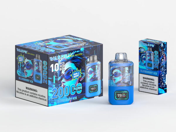 WASPE 20000 PUFFS Dual Mesh Box 0% 2% 3% 5% Nikotin eldobható Vape nagykereskedés - HoldVape - 7