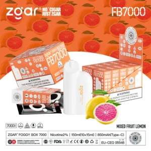 ZGAR FOGGY BOX 7000 Puffs 2% Nikotinový dobíjecí jednorázový vape velkoobchod – HoldVape – 21