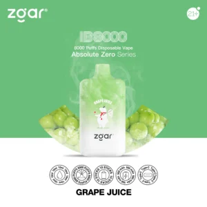 ZGAR ICE BOX 8000 Puffs 2% Nikotin Újratölthető Eldobható Vape Nagyker - HoldVape - 15