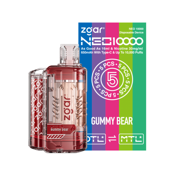 ZGAR NEO 10000 Puffs 3% Nikotin Újratölthető Eldobható Vape Nagyker - HoldVape - 8