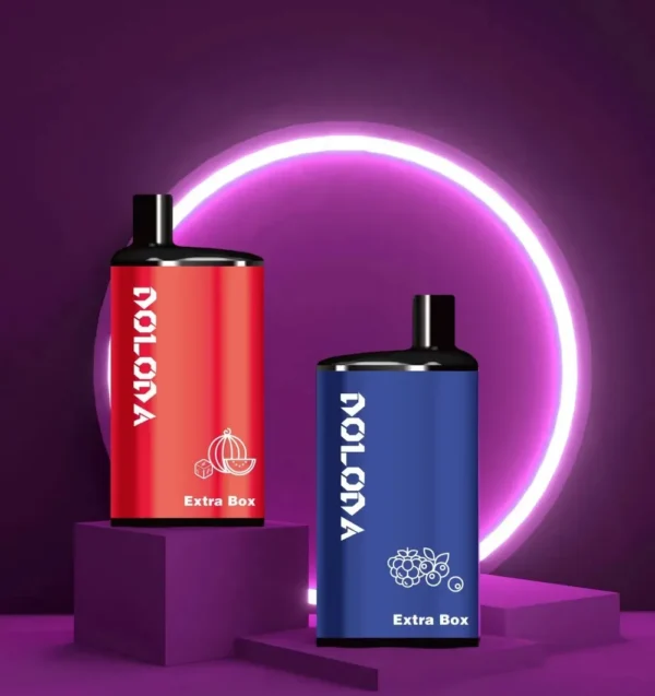 DOLODA Extra Box 6000 Puffs 2% 5% Никотиновый перезаряжаемый одноразовый вейп оптом - HoldVape - 1