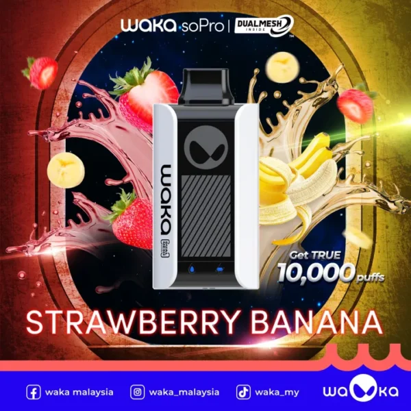 Vape de unică folosință WAKA soPro PA10000 18mg/ml Nicotină - 10000 de pufuri cu ridicata - HoldVape - 2
