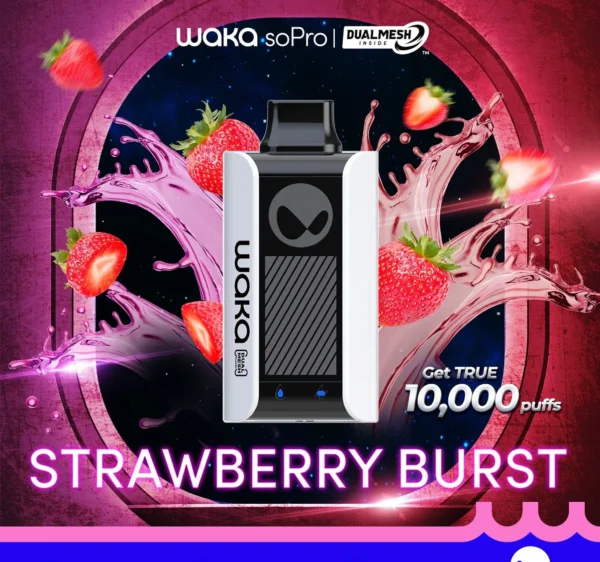 Vape de unică folosință WAKA soPro PA10000 18mg/ml Nicotină - 10000 de pufuri cu ridicata - HoldVape - 3