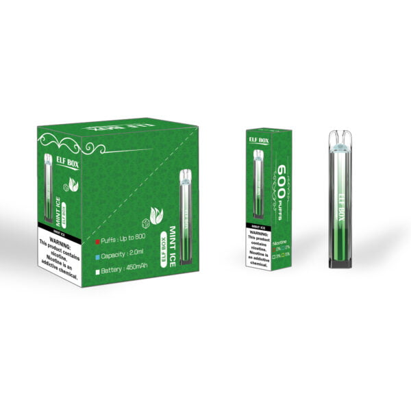 ELF BOX 600 Puffs 2% Никотиновая одноразовая вейп-ручка оптом - HoldVape - 3