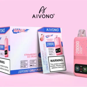 AIVONO 20000 Puffs Dual Mesh 0% 2% 3% 5% Alacsony nikotintartalmú, újratölthető, eldobható Vapes toll tömeges vásárlás Nagyker - HoldVape - 8
