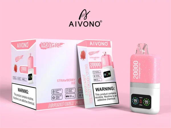 AIVONO 20000 Puffs Dual Mesh 0% 2% 3% 5% Alacsony nikotintartalmú, újratölthető, eldobható Vapes Pen tömeges vásárlás Nagyker - HoldVape - 3
