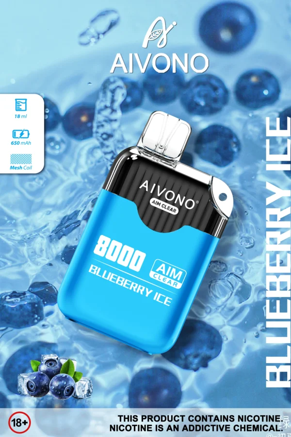 AIVONO AIM CLEAR 8000 Puffs 0% 2% 5% Аккумуляторная одноразовая ручка для электронных сигарет с низким содержанием никотина, оптовая покупка оптом - HoldVape - 11