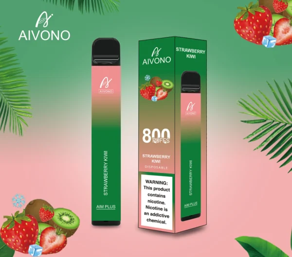 AIVONO AIM PLUS 800 Puffs 0% 2% 5% Alacsony nikotin tartalmú újratölthető eldobható Vapes Pen tömeges vásárlás Nagyker - HoldVape - 12