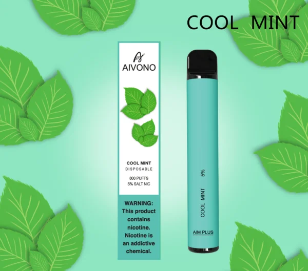 AIVONO AIM PLUS 800 Puffs 0% 2% 5% Alacsony nikotin tartalmú újratölthető eldobható Vapes Pen tömeges vásárlás Nagyker - HoldVape - 3