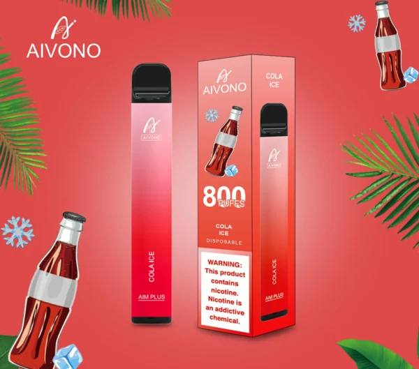 AIVONO AIM PLUS 800 Puffs 0% 2% 5% Alacsony nikotin tartalmú újratölthető eldobható Vapes Pen tömeges vásárlás Nagyker - HoldVape - 2