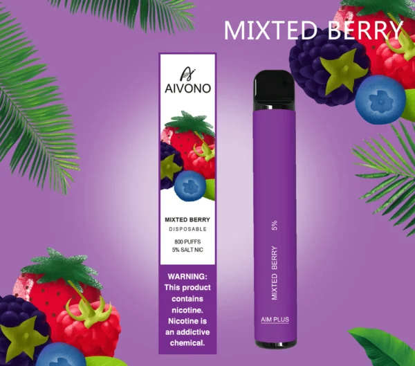 AIVONO AIM PLUS 800 Puffs 0% 2% 5% Alacsony nikotin tartalmú újratölthető eldobható Vapes toll Tömeges vásárlás Nagyker - HoldVape - 16