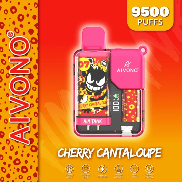 AIVONO AIM TANK 9500 Puffs 0% 2% 3% 5% Alacsony nikotintartalmú, újratölthető, eldobható Vapes Pen Tömeges vásárlás Nagyker - HoldVape - 14