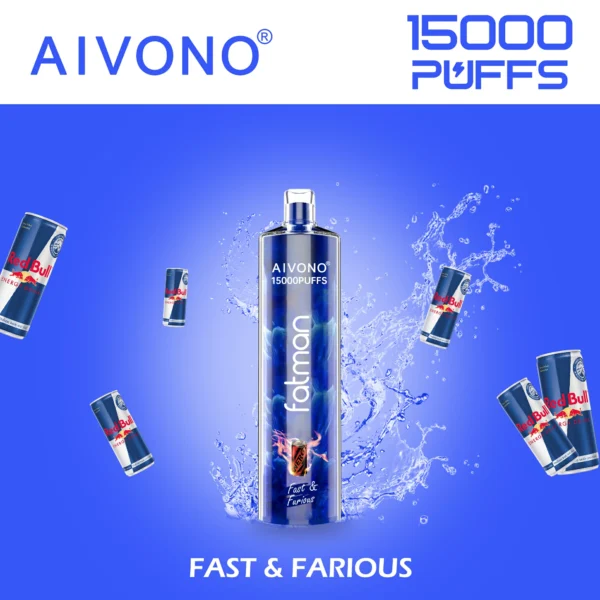 AIVONO FATMAN 15000 Puffs 0% 2% 3% 5% Nízkonikotinové dobíjecí jednorázové vapky Pen Hromadně Koupit Velkoobchod – HoldVape – 10