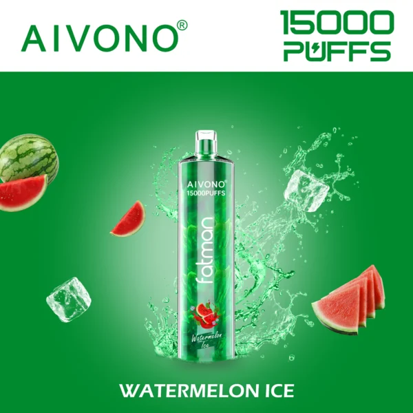 AIVONO FATMAN 15000 Puffs 0% 2% 3% 5% Nízkonikotinové dobíjecí jednorázové vapky Pen Hromadný nákup – HoldVape – 6