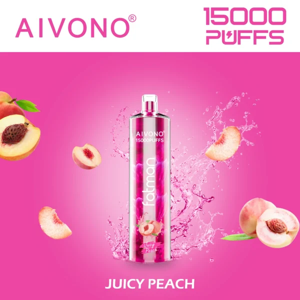 AIVONO FATMAN 15000 Puffs 0% 2% 3% 5% Nízkonikotinové dobíjecí jednorázové vapky Pen Hromadný nákup – HoldVape – 3