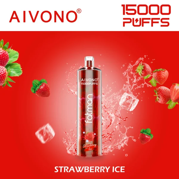 AIVONO FATMAN 15000 Puffs 0% 2% 3% 5% Nízkonikotinové dobíjecí jednorázové vapky Pen Hromadně Koupit Velkoobchod – HoldVape – 7