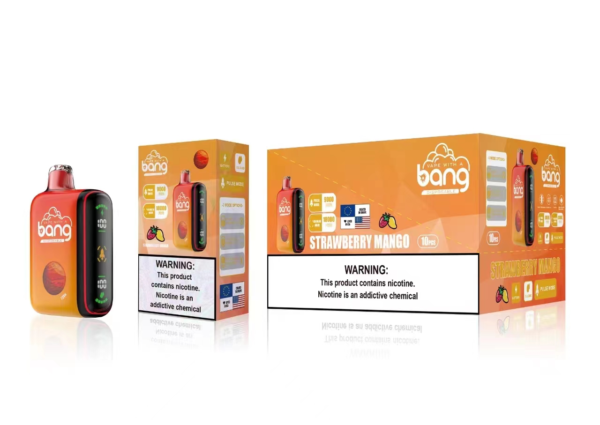 Bang 18000 Puffs Dual Mesh Digital Box 0% 2% 3% 5% Alacsony nikotintartalmú újratölthető eldobható Vapes Pen Tömeges vásárlás Nagyker - HoldVape - 6