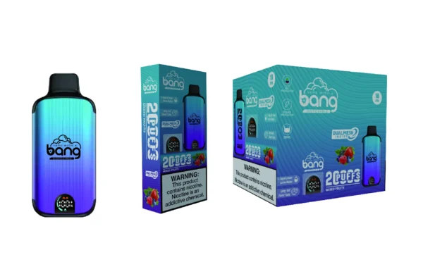 Bang Vape 20000 Puffs Dual Mesh 0% 2% 3% 5% Display LED com baixo teor de nicotina Recarregável em massa Compre Caneta Vape Descartável Atacado - HoldVape - 11