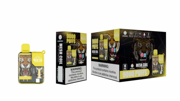 Bang BC 9000 Puffs 0% 2% 3% 5% Low Nicotine Rechargeable Disposable Vapes Pen Bulk Buy Wholesale - HoldVape - 6