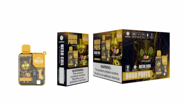 Bang BC 9000 Puffs 0% 2% 3% 5% Low Nicotine Rechargeable Disposable Vapes Pen Bulk Buy Wholesale - HoldVape - 7