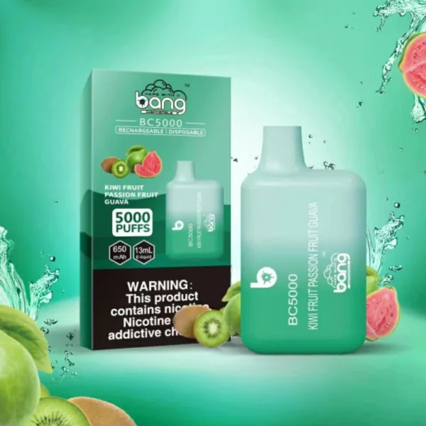 Bang BC 5000 Puffs 0% 2% 3% 5% Alacsony nikotin tartalmú újratölthető eldobható Vapes Pen Tömeges vásárlás Nagyker - HoldVape - 4