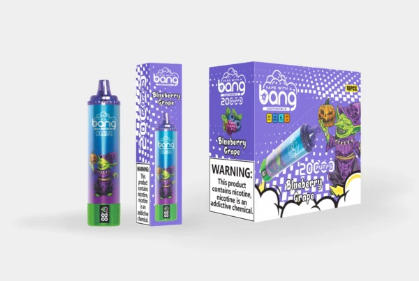 Bang Blaze 20000 Puffs 0% 2% 3% 5% Nízkonikotinové dobíjecí jednorázové vapes Pen Hromadně Koupit velkoobchod – HoldVape – 12
