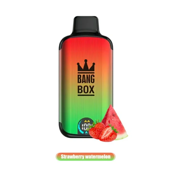 Bang Box 18000 Puffs Écran d'affichage LED 0% 2% 3% 5% Faible teneur en nicotine en vrac Acheter un stylo vape jetable rechargeable en gros - HoldVape - 3