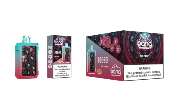 Bang Gear Tick Tock 20000 de pufături 0% 2% 3% 5% Stilo vape reîncărcabil de unică folosință cu conținut scăzut de nicotină Cumpărați cu ridicata - HoldVape - 12