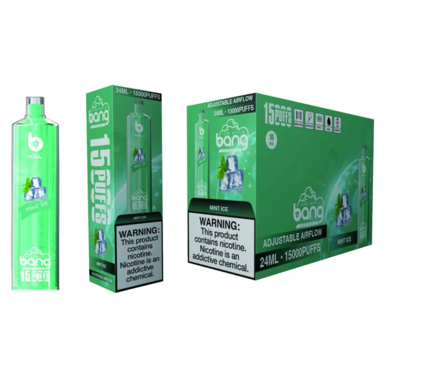 Bang Tn 15000XXL Puffs SHISHA 0% 2% 3% 5% Nikotynowy akumulator Jednorazowy długopis Vapes Kup hurtowo - HoldVape - 10