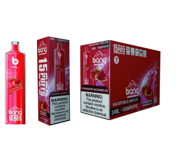 Bang Tn 15000XXL Puffs SHISHA 0% 2% 3% 5% Nikotynowy akumulator Jednorazowy długopis Vapes Kup hurtowo - HoldVape - 11