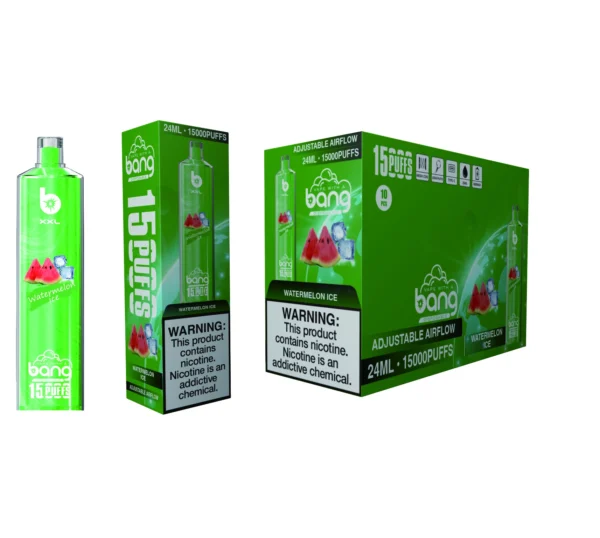 Bang Tn 15000XXL Puffs SHISHA 0% 2% 3% 5% Nikotynowy akumulator Jednorazowe Vapes Pen Luzem Kup hurtowo - HoldVape - 12