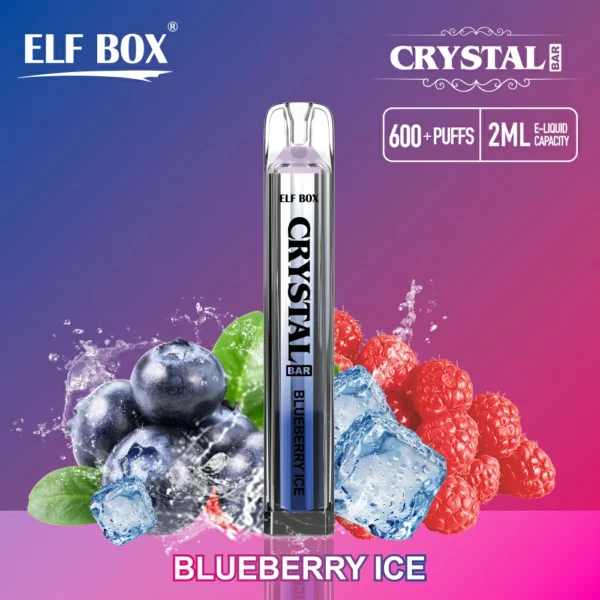 ELF BOX CRYSTAL BAR 600 Puffs 0% 2% 5% Никотиновый перезаряжаемый одноразовый вейп Купить оптом - HoldVape - 4