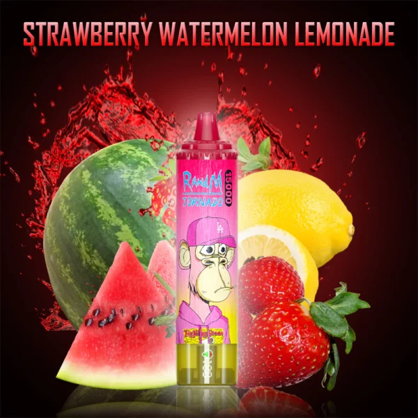 RandM Tornado 15000 Puffs 0% 2% 3% 5% Low Nicotine Bulk Buy Rechargeable Disposable Vape Wholesale - HoldVape - 7