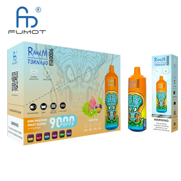 RandM Tornado 9000 PRO Puffs 0% 2% 3% 5% Nivel scăzut de nicotină Cumpărați Vape reîncărcabil de unică folosință Comerț cu ridicata - HoldVape - 4