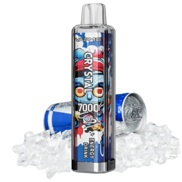Vapme Crystal 7000 Puffs 2% 5% Nikotin Újratölthető Eldobható Vapes Tömeges vásárlás Nagyker - HoldVape - 9