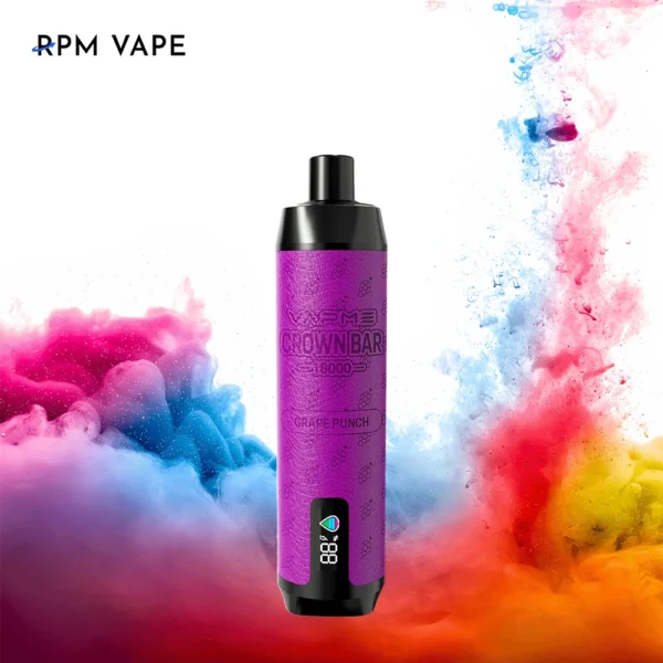 Vapme Crown Bar 18000 PRO MAX 2% 5% Nikotin 18000 puff Újratölthető Eldobható Vapes Tömeges vásárlás Nagyker - HoldVape - 8
