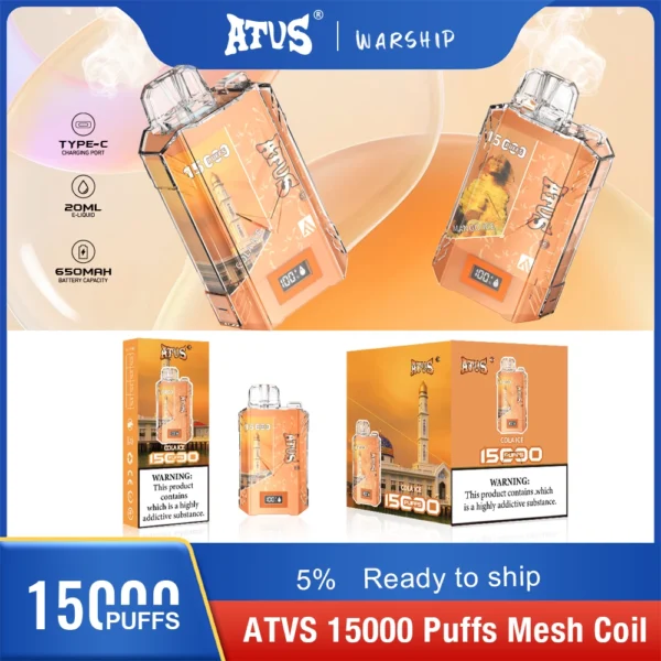 Atvs 15000 Puffs 5% Vapes desechables recargables con bajo contenido de nicotina Compra a granel al por mayor - HoldVape - 10
